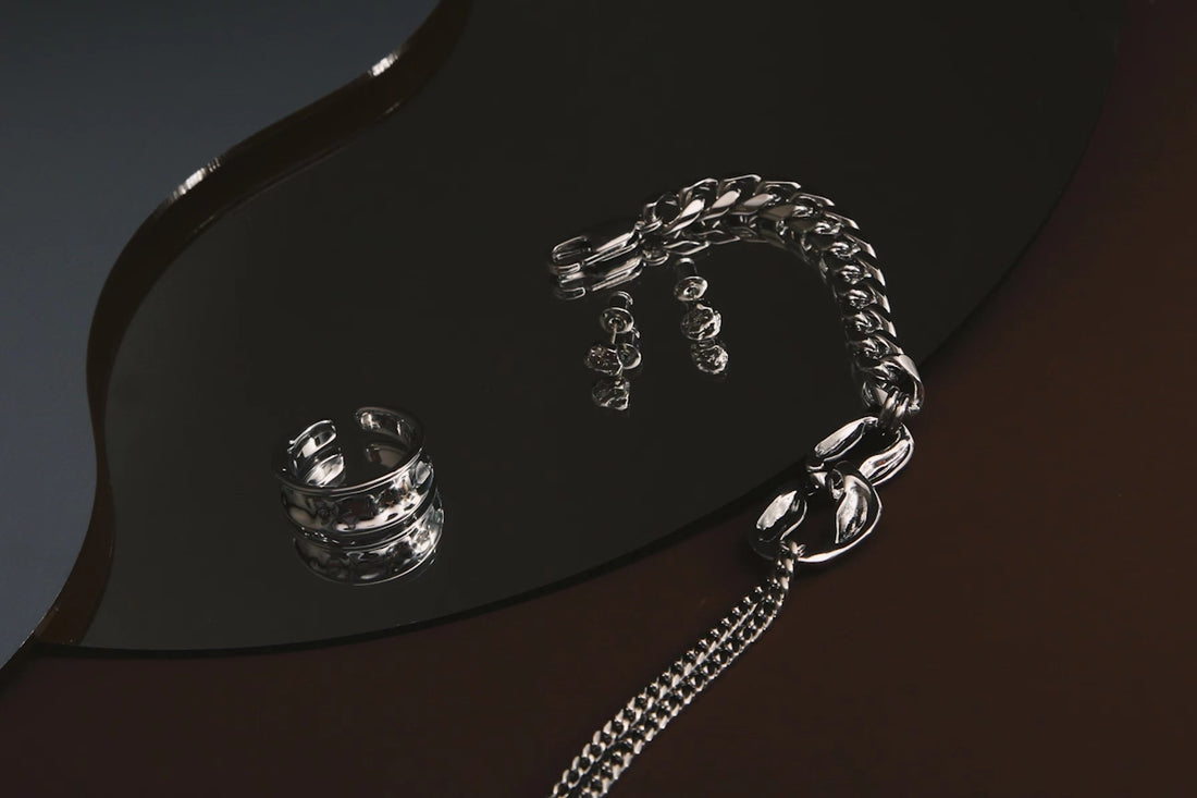 a close up of a metal object on a table