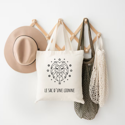 Tote bag en coton - Signe astrologique