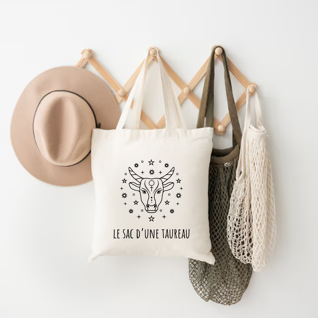 Tote bag en coton - Signe astrologique