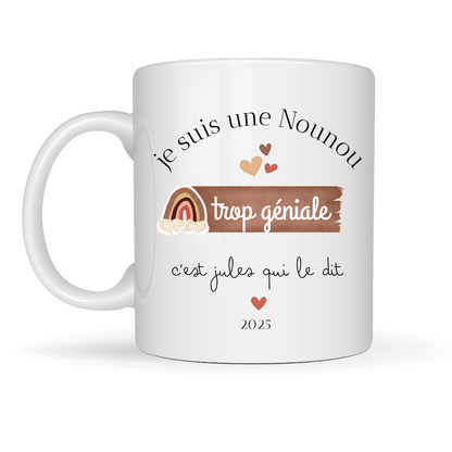 Mug personnalisé - Maîtresse trop géniale