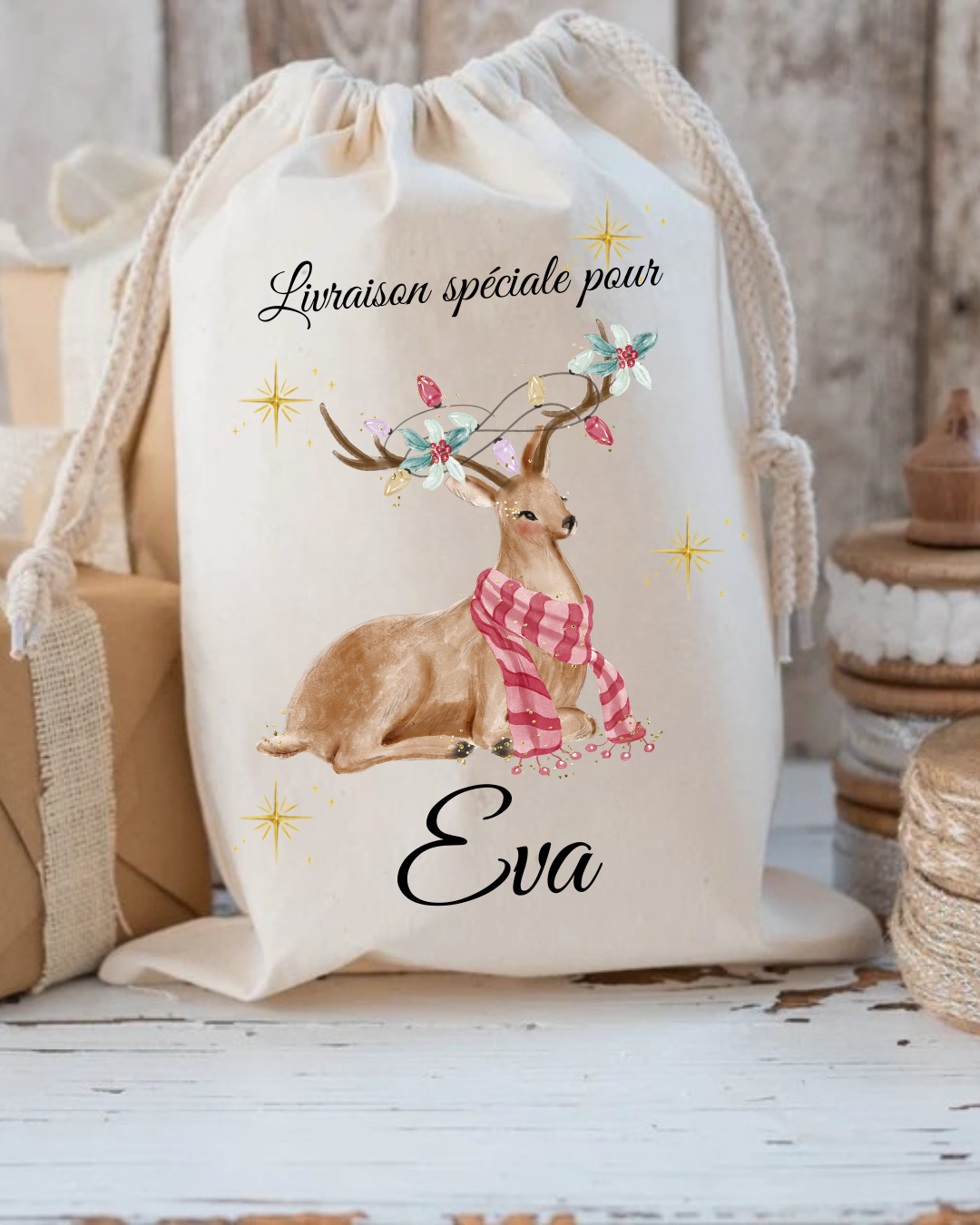 Hotte Noël | Cerf