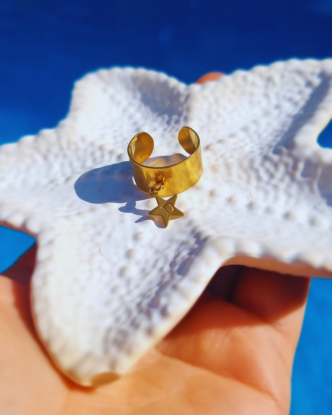 Star | Bague Breloque Personnalisée
