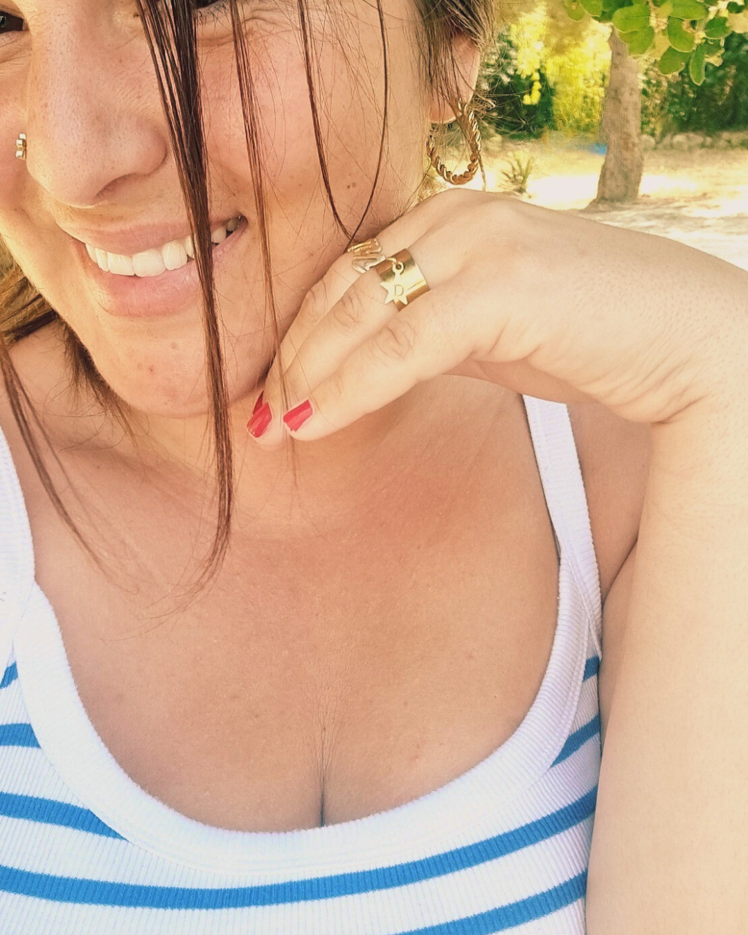 Star | Bague Breloque Personnalisée