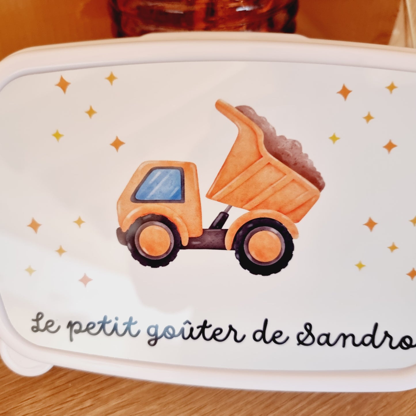  boite à gouter personnalisé camion benne