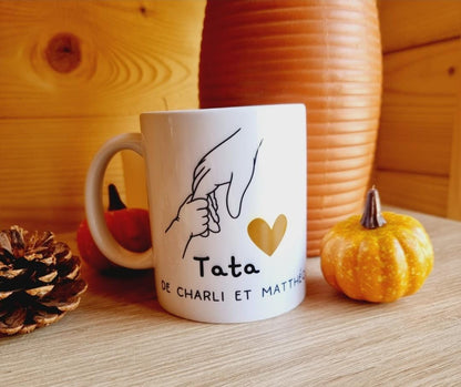 Mugs personnalisés Baptême | mug marraine | mug parrain | cadeau souvenir Baptême | cadeaux personnalisés Baptême